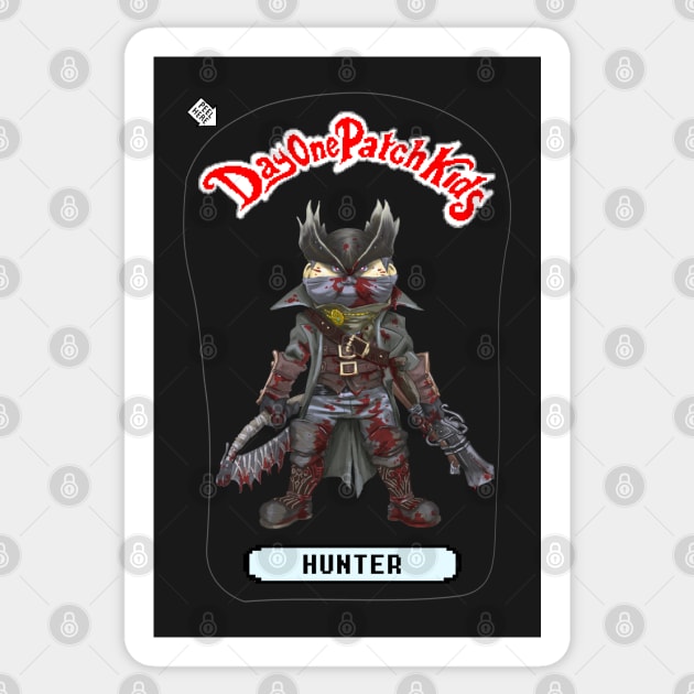 Day One Patch Kids 002B ( Bloody Hunter ) Sticker by RottenTanuki